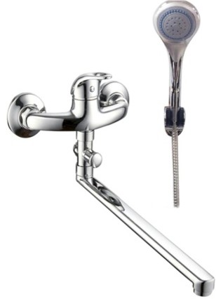 Змішувач ОПТІМА ванна L320 хром з/акс. SLBN0496 MIXXEN